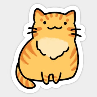 Clementine - Orange Tabby Sticker